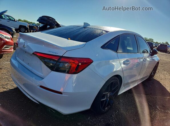 2HGFE2F51NH602324 2022 HONDA CIVIC Белый Задняя правая четверть