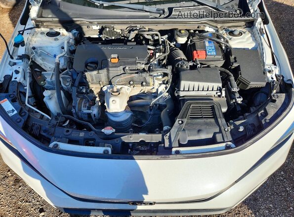2HGFE2F51NH602324 2022 HONDA CIVIC Белый Вид задней части салона