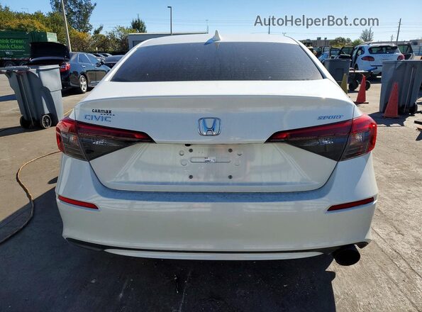 2HGFE2F51NH610987 2022 HONDA CIVIC White 