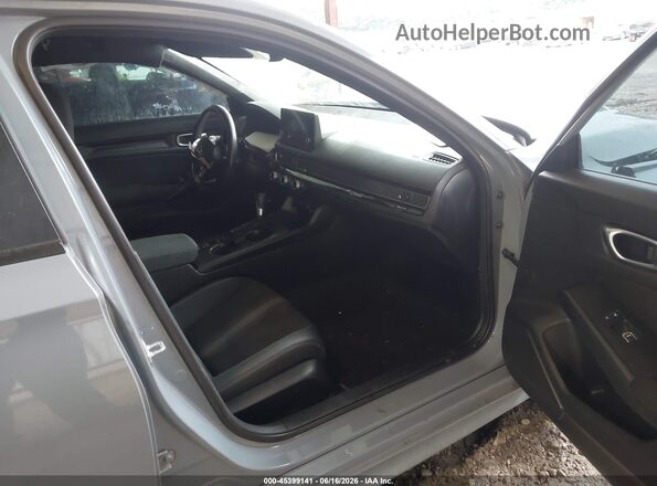 2HGFE2F51PH502095 2023 HONDA CIVIC Серый Вид салона спереди