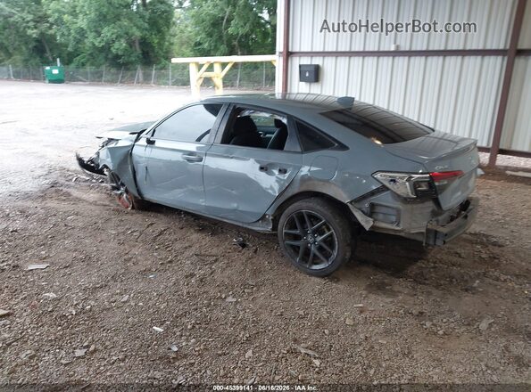 2HGFE2F51PH502095 2023 HONDA CIVIC Серый Задняя левая четверть