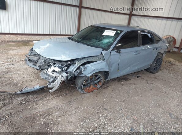 2HGFE2F51PH502095 2023 HONDA CIVIC Серый Передняя левая четверть