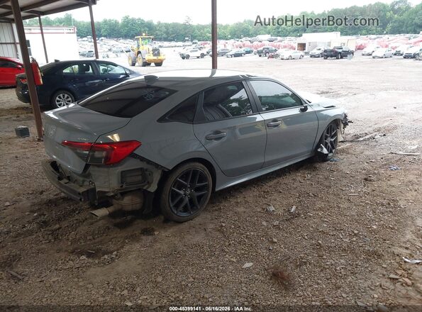 2HGFE2F51PH502095 2023 HONDA CIVIC Серый Задняя правая четверть