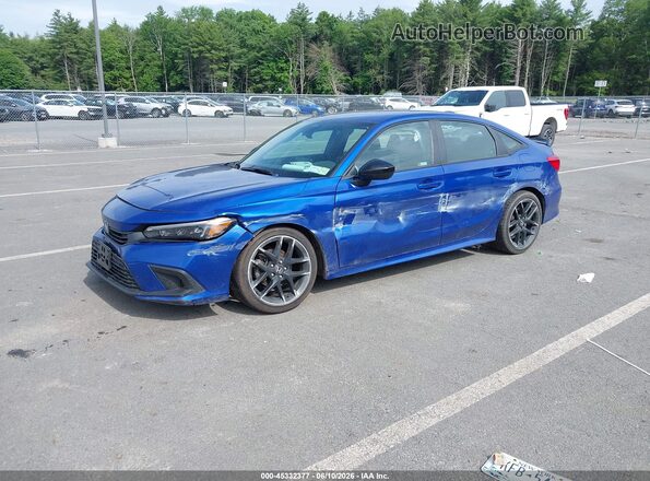 2HGFE2F51PH523075 2023 HONDA CIVIC Blue Przód lewy