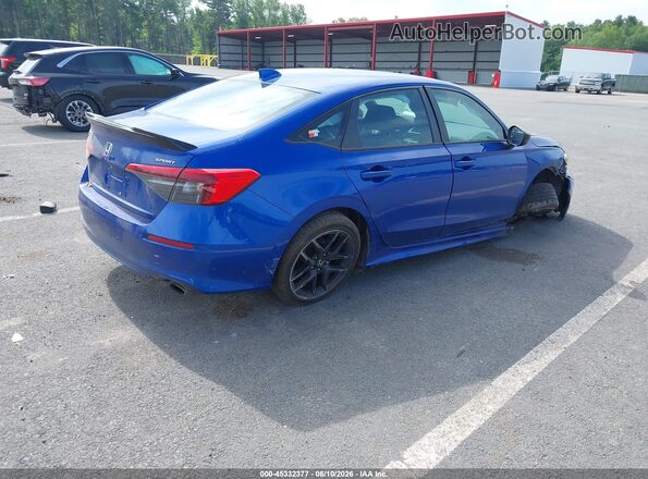 2HGFE2F51PH523075 2023 HONDA CIVIC Blue Tył prawy
