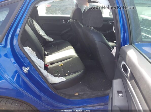 2HGFE2F51PH523075 2023 HONDA CIVIC Blue Widok naklejki z numerem VIN