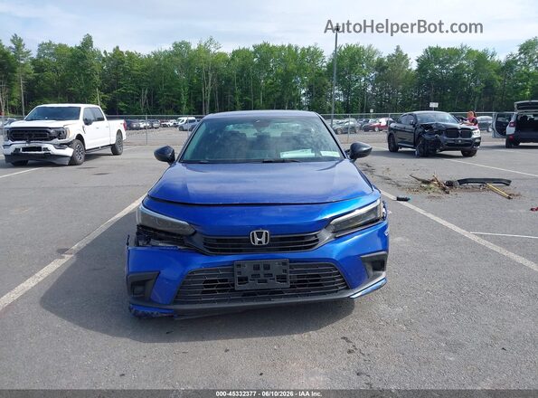 2HGFE2F51PH523075 2023 HONDA CIVIC Blue Widok deski rozdzielczej