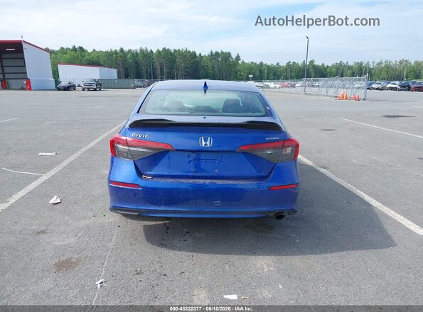 2HGFE2F51PH523075 2023 HONDA CIVIC Blue 