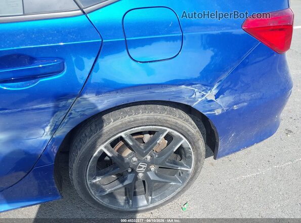 2HGFE2F51PH523075 2023 HONDA CIVIC Blue 
