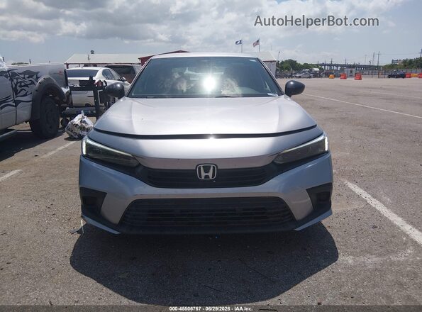 2HGFE2F51PH532116 2023 HONDA CIVIC Silver წინა ხედი