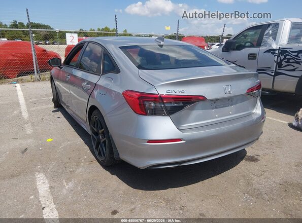 2HGFE2F51PH532116 2023 HONDA CIVIC Silver უკანა მარცხენა