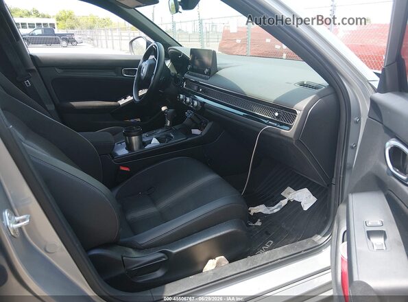 2HGFE2F51PH532116 2023 HONDA CIVIC Silver წინა სალონის ხედი