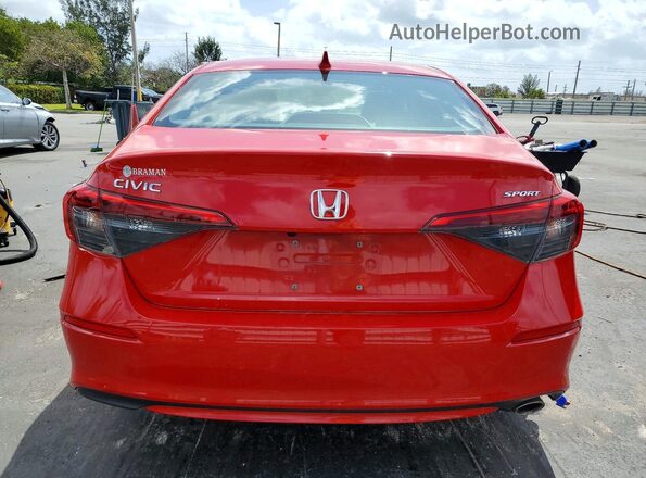 2HGFE2F51RH501578 2024 HONDA CIVIC Red 