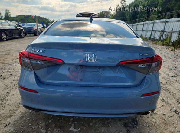 2HGFE2F51RH555690 2024 HONDA CIVIC Gray Vista trasera