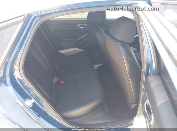 2HGFE2F51SH516684 2025 HONDA CIVIC Blue VIN կոդի պիտակի տեսք
