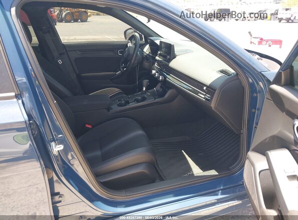 2HGFE2F51SH516684 2025 HONDA CIVIC Blue Սալոնի դիմացի տեսք