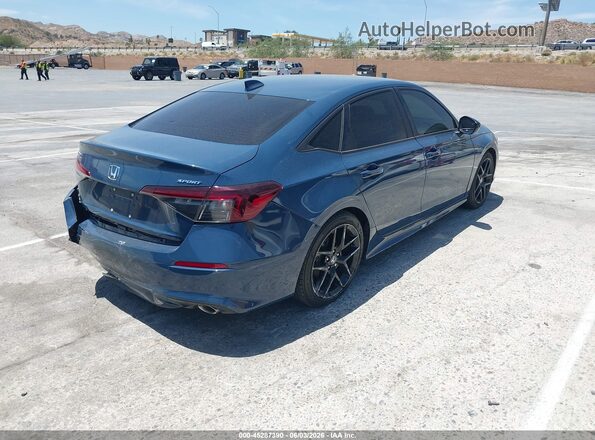 2HGFE2F51SH516684 2025 HONDA CIVIC Blue Հետևի աջ