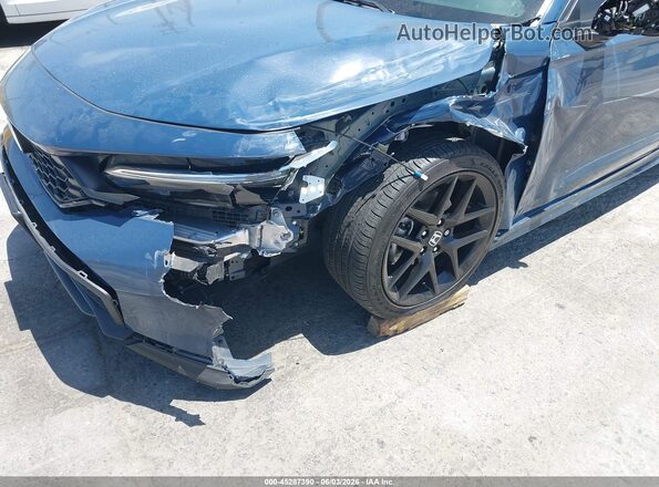 2HGFE2F51SH516684 2025 HONDA CIVIC Blue Դիմացի տեսք
