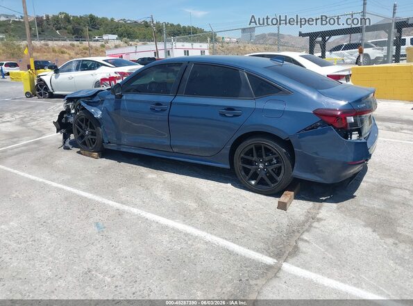 2HGFE2F51SH516684 2025 HONDA CIVIC Blue Սալոնի 360 աստիճան տեսք