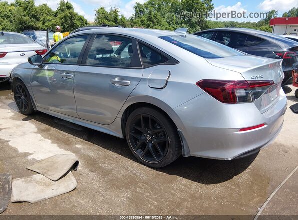 2HGFE2F51SH517088 2025 HONDA CIVIC Silver Հետևի ձախ
