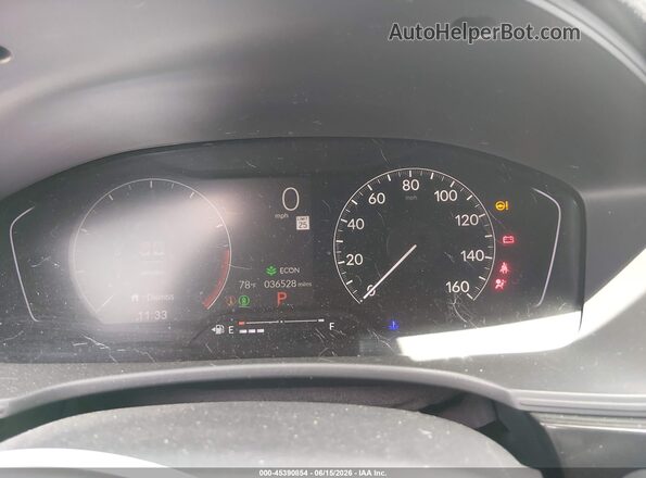 2HGFE2F51SH517088 2025 HONDA CIVIC Silver Հետևի նստատեղերի տեսք