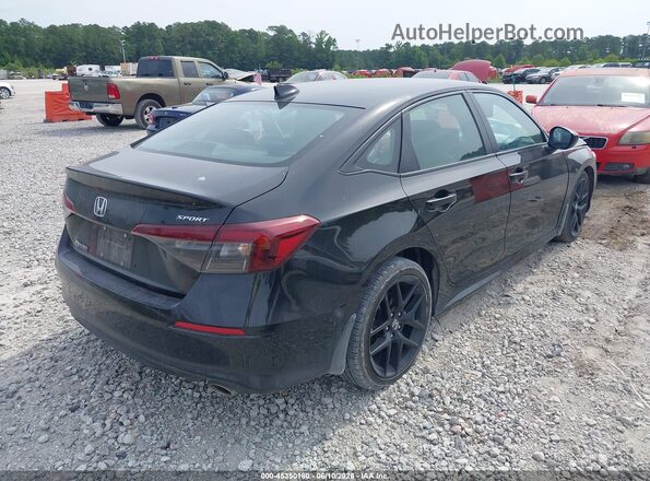 2HGFE2F51SH518905 2025 HONDA CIVIC Black უკანა მარჯვენა