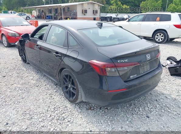 2HGFE2F51SH518905 2025 HONDA CIVIC Black უკანა მარცხენა