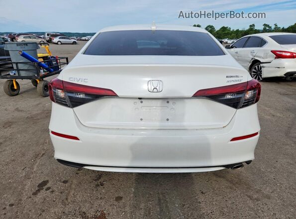 2HGFE2F51SH553833 2025 HONDA CIVIC Белый Вид сзади