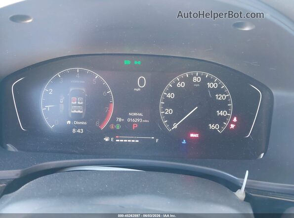 2HGFE2F51SH568879 2025 HONDA CIVIC Gray Հետևի նստատեղերի տեսք