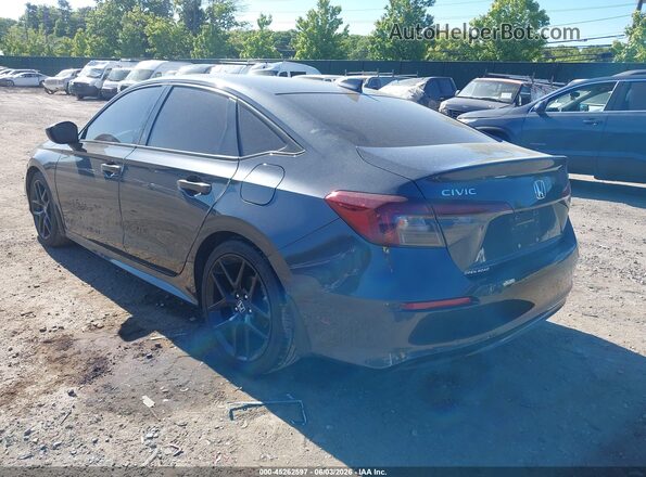 2HGFE2F51SH568879 2025 HONDA CIVIC Gray Հետևի ձախ