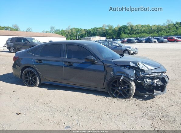 2HGFE2F51SH568879 2025 HONDA CIVIC Gray Սալոնի հետևի տեսք