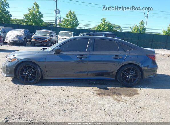 2HGFE2F51SH568879 2025 HONDA CIVIC Gray Սալոնի 360 աստիճան տեսք