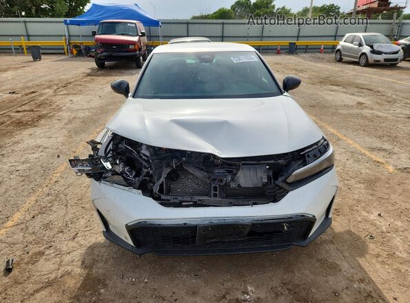 2HGFE2F51SH572723 2025 HONDA CIVIC White Դիմացի տեսք