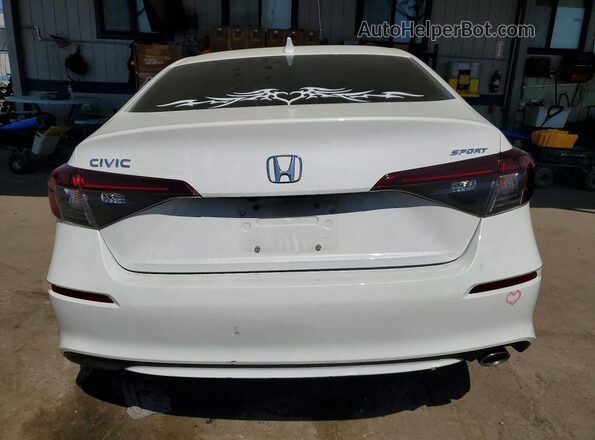 2HGFE2F51SH592101 2025 HONDA CIVIC White Widok z tyłu