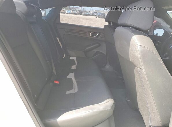 2HGFE2F51SH592101 2025 HONDA CIVIC White Widok tylnych siedzeń