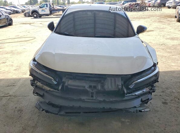 2HGFE2F51SH592101 2025 HONDA CIVIC White Widok z przodu