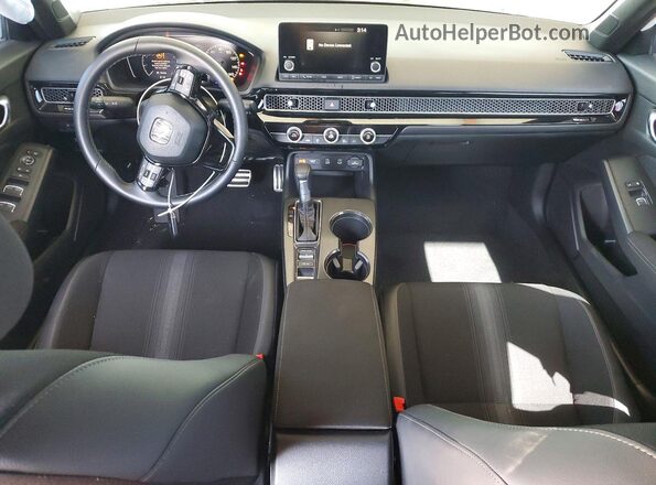 2HGFE2F51SH592101 2025 HONDA CIVIC White Widok deski rozdzielczej