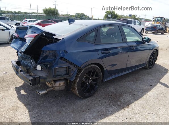 2HGFE2F51TH501572 2026 HONDA CIVIC Blue Задня права чверть