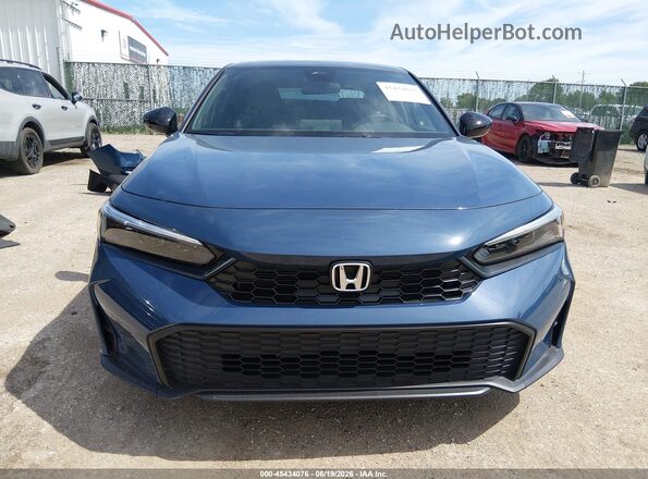 2HGFE2F51TH501572 2026 HONDA CIVIC Blue Вид задньої частини салону