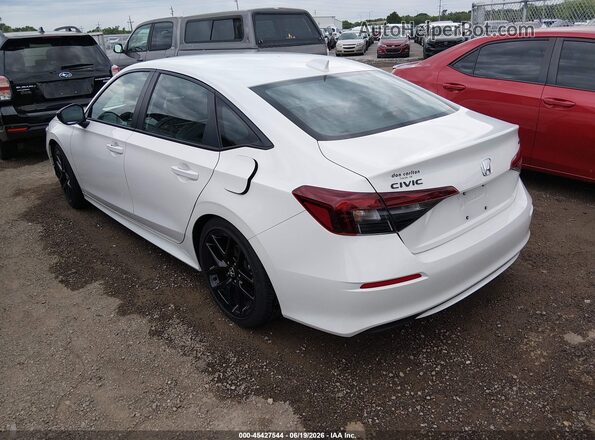 2HGFE2F51TH532109 2026 HONDA CIVIC White Rear left