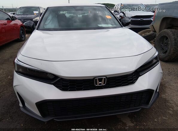 2HGFE2F51TH532109 2026 HONDA CIVIC White Instrument cluster view