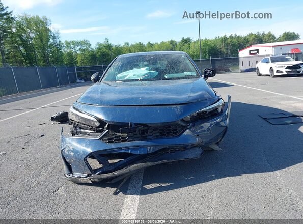 2HGFE2F51TH538587 2026 HONDA CIVIC Blue Instrument cluster view