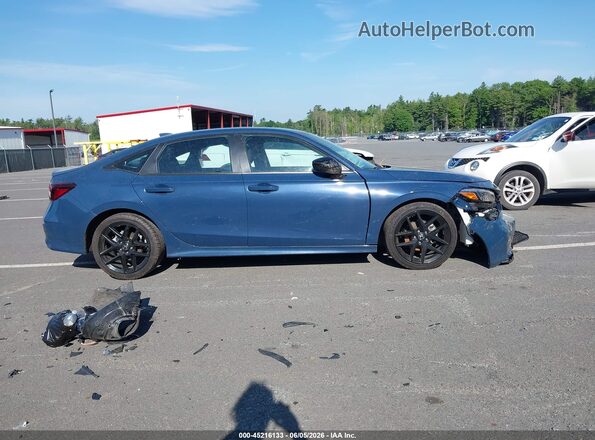 2HGFE2F51TH538587 2026 HONDA CIVIC Blue Rear interior view