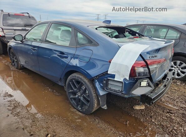 2HGFE2F51TH577941 2026 HONDA CIVIC Blue Հետևի ձախ