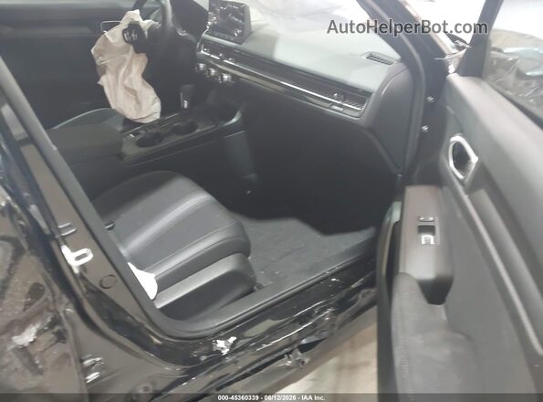 2HGFE2F51TH578488 2026 HONDA CIVIC Black წინა სალონის ხედი
