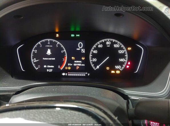 2HGFE2F51TH578488 2026 HONDA CIVIC Black უკანა სავარძლების ხედი