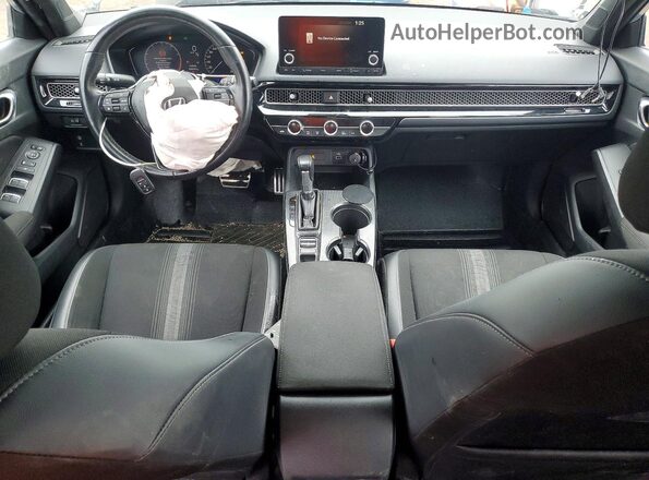 2HGFE2F52NH117139 2022 HONDA CIVIC Gray Widok deski rozdzielczej