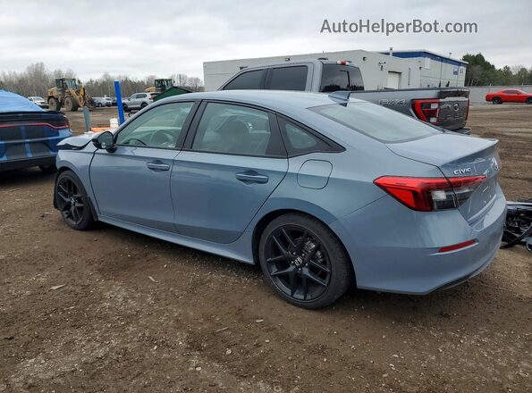 2HGFE2F52NH117139 2022 HONDA CIVIC Gray Tył lewy