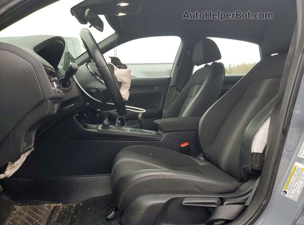 2HGFE2F52NH117139 2022 HONDA CIVIC Gray Widok wnętrza z przodu