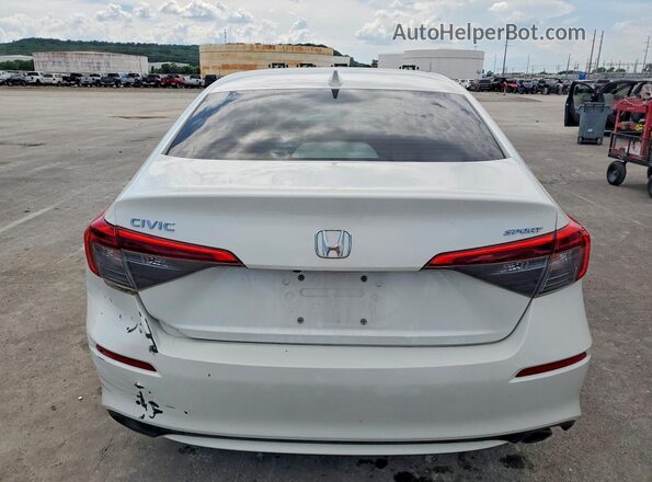 2HGFE2F52NH503401 2022 HONDA CIVIC White Rear view